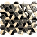 Mosaico de vidrio de diseño hexagonal